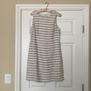 Banana Republic sleeveless linen dress. Size 8 NWT